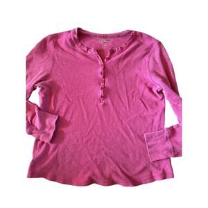 LL BEAN woman top size LARGE L
